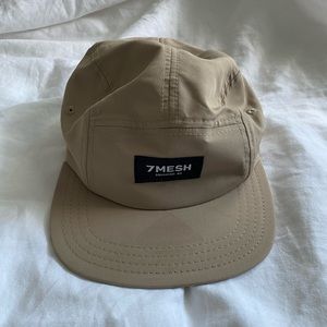 7 mesh flat hat